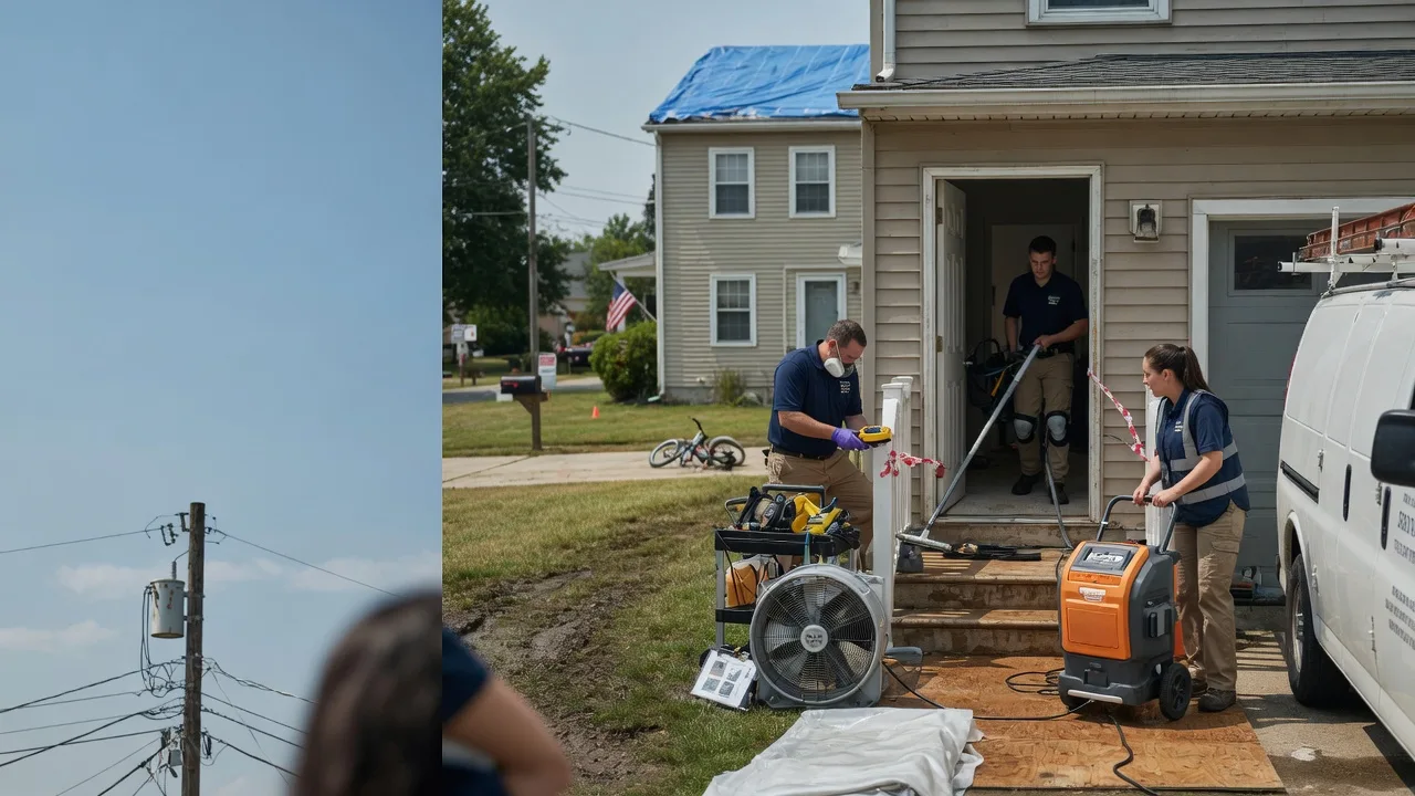 Water Damage Repair in Oxford, ME near me